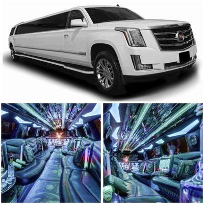 (18-PAX) Stretch Escalade "Party Limo"