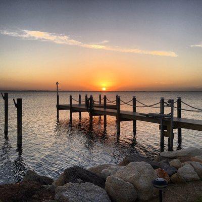 Only in Florida Cocoa Beach, breathtaking sunset