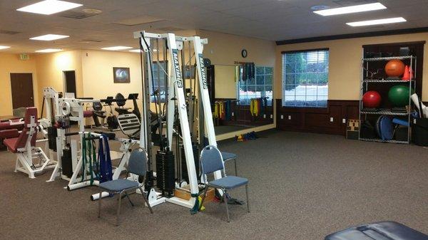 Workout area