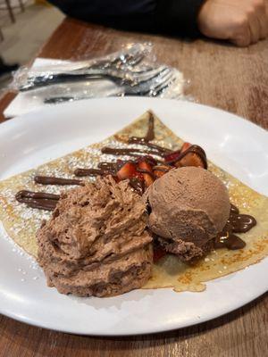 Nutella crepe