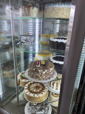 Cake display