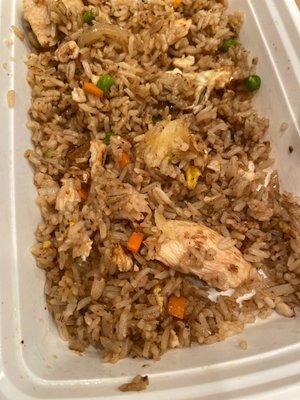 Chicken pineapple fried rice