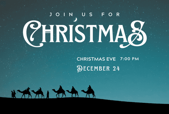 Join Abbott Church for our annual Christmas Eve service of lessons and carols