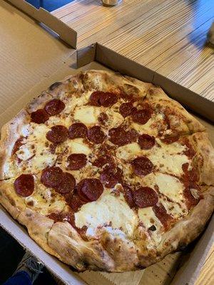 Pepperoni pizza