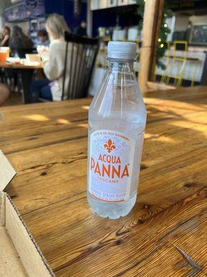 Acqua Panna spring water!