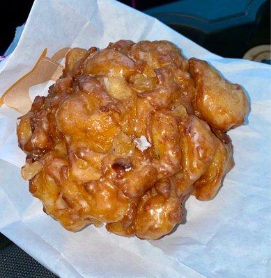 Apple fritter...