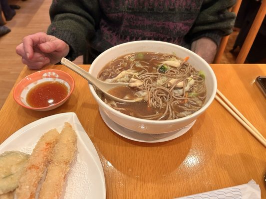 Tempura soba