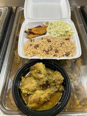 Curry Bone In Chicken Plate