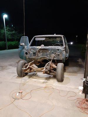 1985 Chevy pickup c10 break down