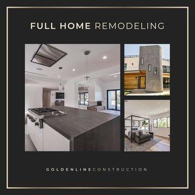 GoldenLine Construction - Specializing in Full Home Remodeling