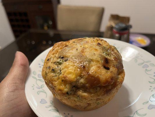 Veggie quiche @Rate Opportunity Bakehouse