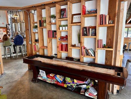 Shuffleboard game room