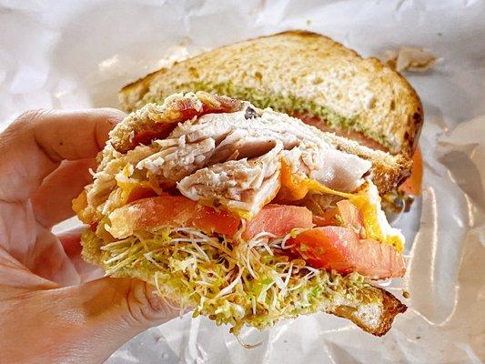 Turkey Avocado Sandwich