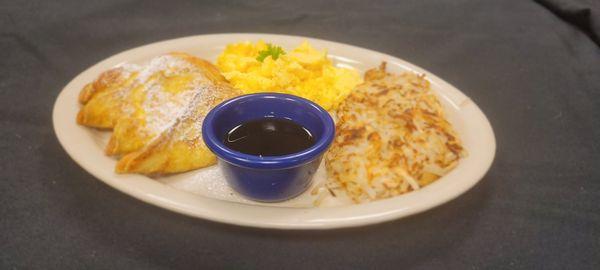 French Toast and Eggs