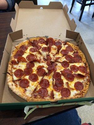 Great pepperoni pizzas