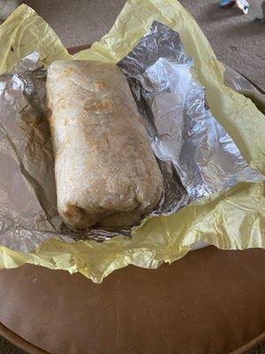 Super burrito ($12)