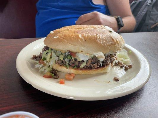 Carne asada torta