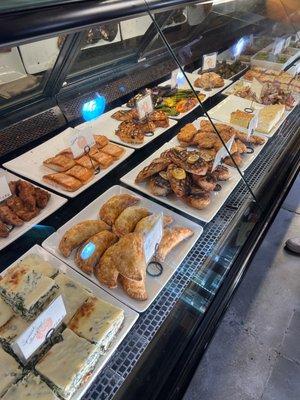 Selection of grab and go items