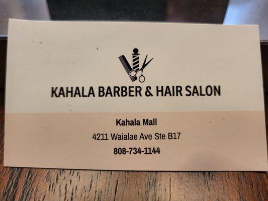 At Kahala Barber we do it all.  Men and women, with discounts for seniors and kids.  All barbers have at least 15 years of experience.