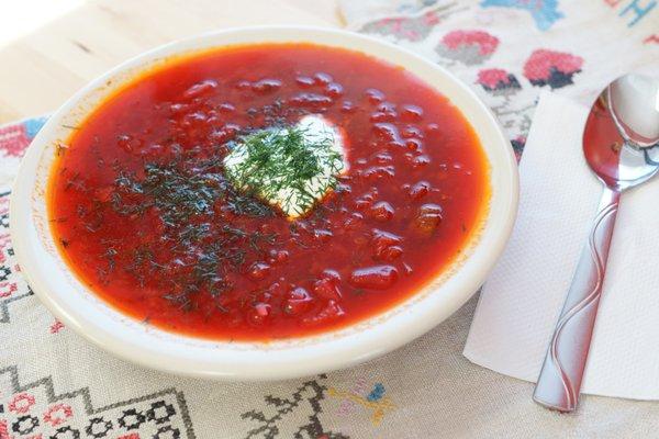 Beet soup you are going to love. Especially if you are a biker!