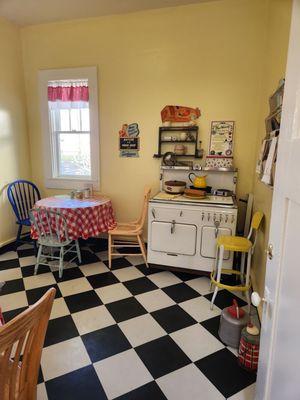 Cafe dining area