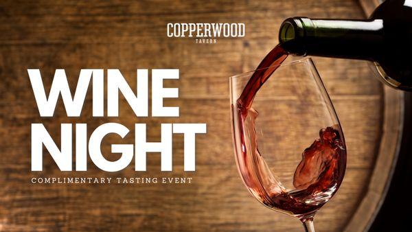 Complimentary wine tasting event Wed. Sept. 25 featuring Big Cork Winery from Rohrersville, MD! 5:30-7:30pm