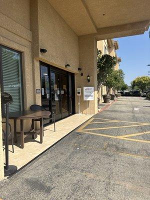 Entrance of the skilled nursing