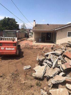 Concrete removal