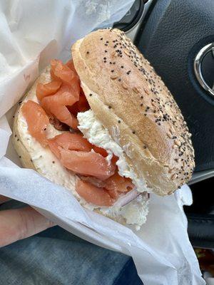 Lox Bagel (4 stars)