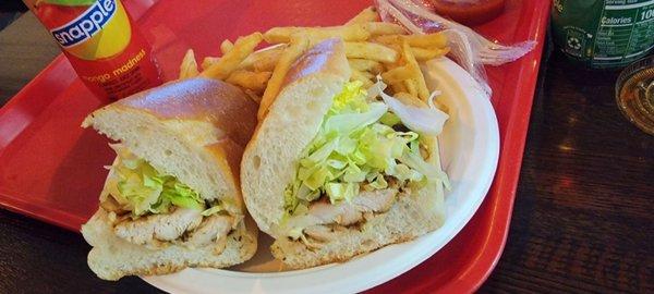 Spicy Grilled Chicken Sandwich