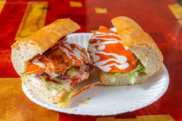 Buffalo Chicken Hoagie