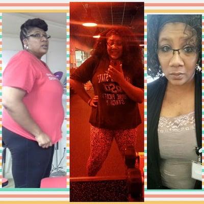 My Before 9/2015 (YIKES!!) My During 02/2016 (Hooray) My Fitness Journey with Orangetheory Fitness :-)