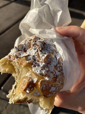 Almond puff pastry.