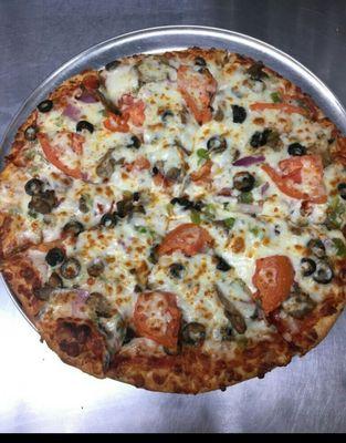 Veggie lovers will love our veggie delite!!