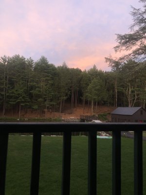 Amazing view from the deck