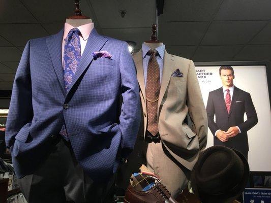 Suit Department Hart Schaffner Marx Display