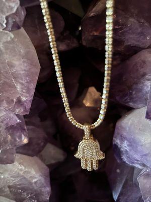 Hamsa Hand, diamonds. ice gold chain. mike_nekta  netkanewyork  C.I.A. Alumni. Diamond specialist Jewelry designer.