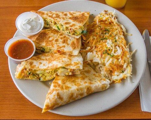 Breakfast t Quesadilla