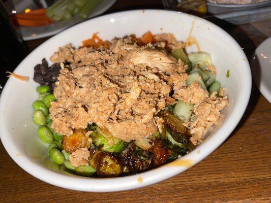 Tiger Cry bowl with Santa Fe chicken