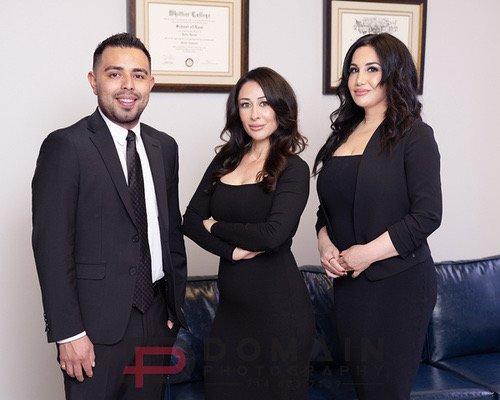 Managing partners Johnny Angeles, Samin Zamanian and Sara Razavi