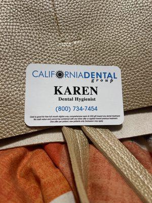 Contact Karen for the most clean and beautiful teeth