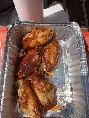 BBQ wings