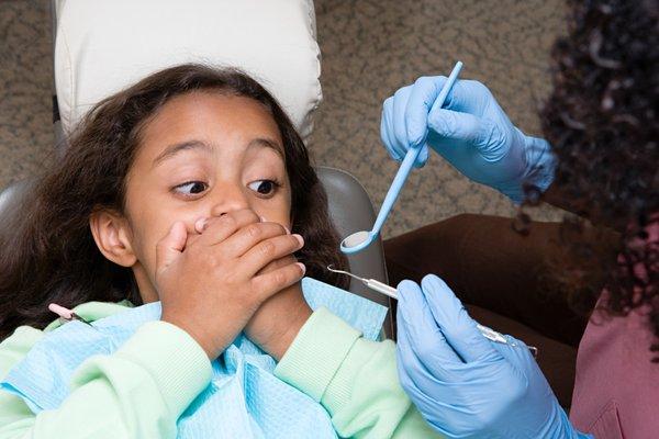 Dentists can be scary, which is why our staff strives to make each patient as comfortable as possible.