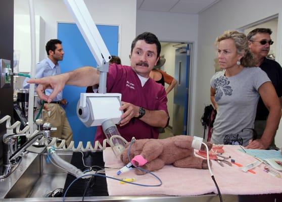 Dental radiology Demo at June 2010 Open house