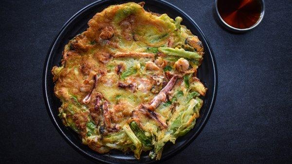 Seafood Pancake