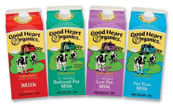 Good Heart Organic Milk is sold through home delivery and independent stores like Sprouts Farmers Markets.