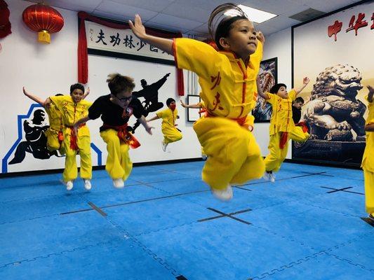 Kids kungfu