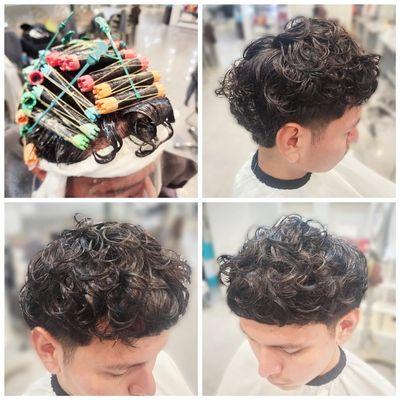 Men's perm