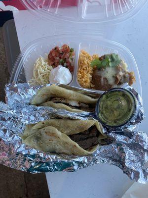 Combination Fajita Tacos