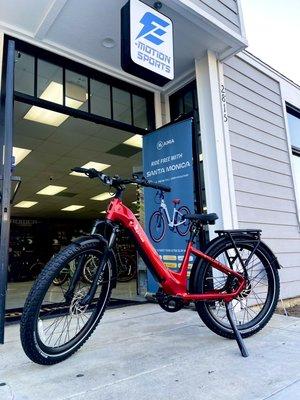 7/2024 NEW OWNERSHIP &BIKE SHOP: E-Motion Sports*Newport Beach*SalesServiceRentals *SUPER73,AIMA, MONDAY,RETROSPEC, RIESE&MULLER,VIRTUE,&